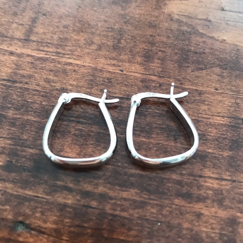 Sterling Silver Hoops - 925